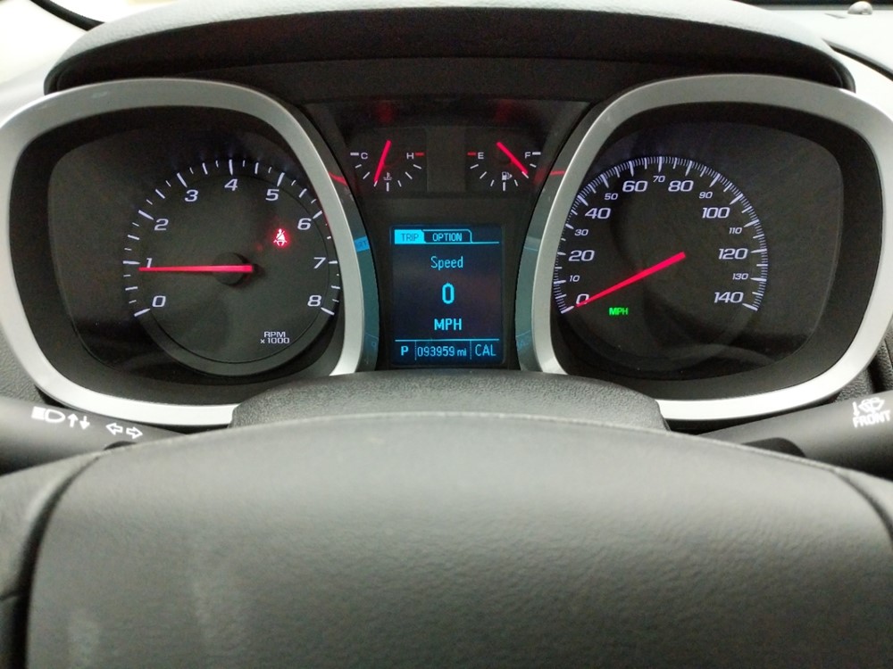 2014 Chevrolet Equinox - Odometer Close Up