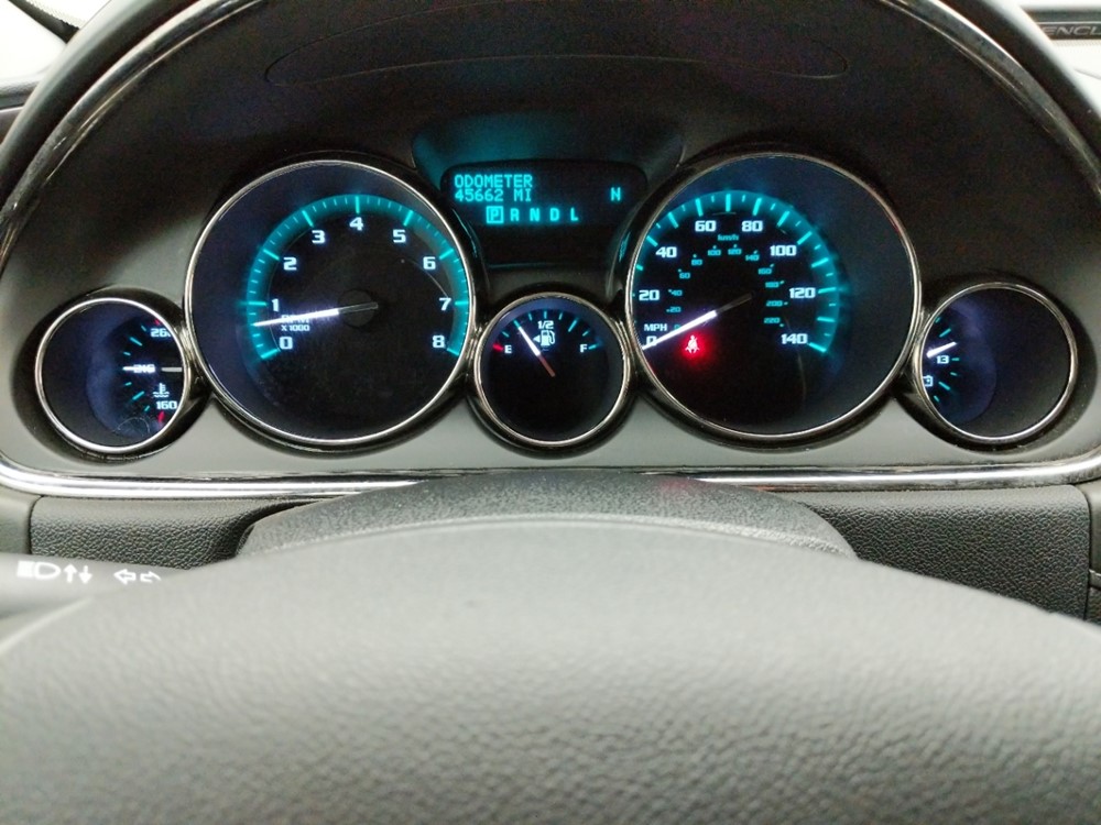 2017 Buick Enclave - Odometer Close Up