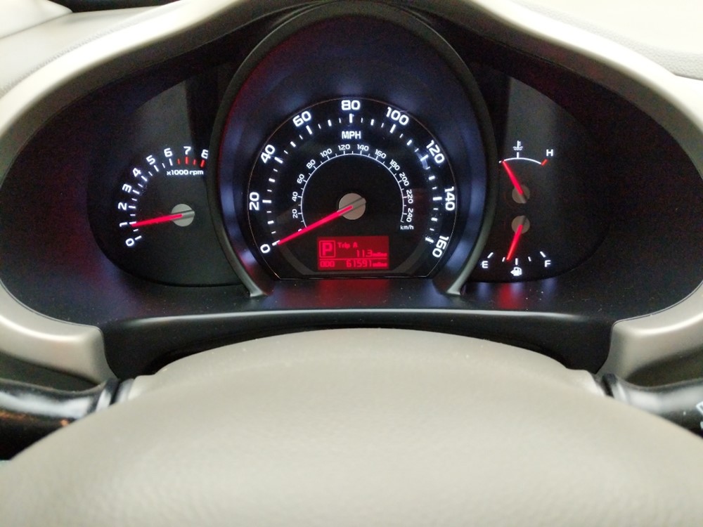 2014 Kia Sportage - Odometer Close Up