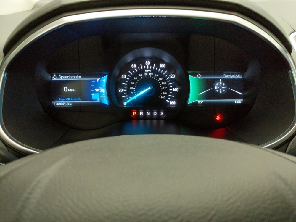 2017 Ford Edge - Odometer Close Up
