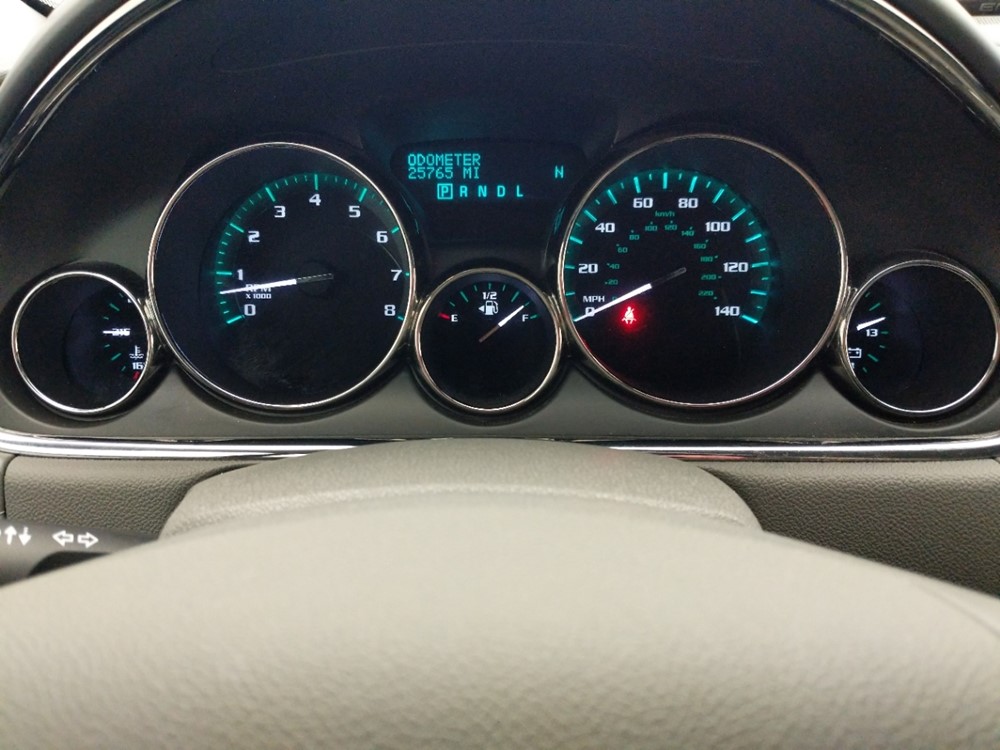 2017 Buick Enclave - Odometer Close Up