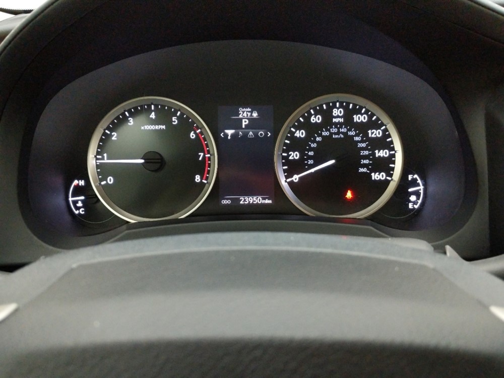 2016 Lexus IS 200t - Odometer Close Up