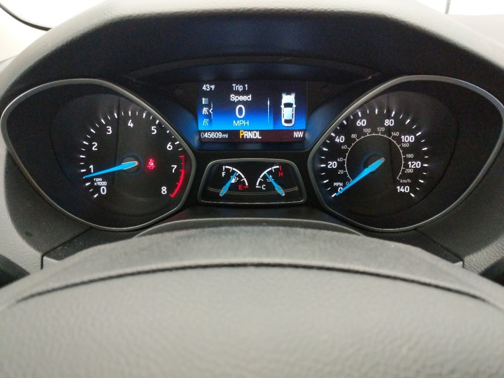 2017 Ford Focus - Odometer Close Up
