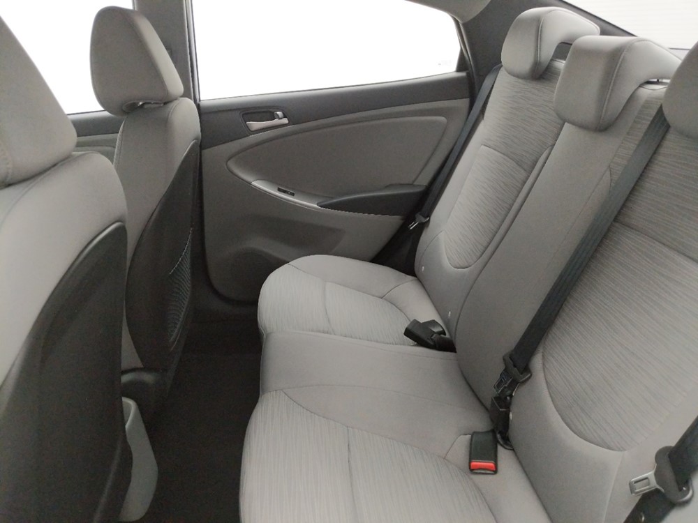 2017 Hyundai Accent - Driver Rear Seat