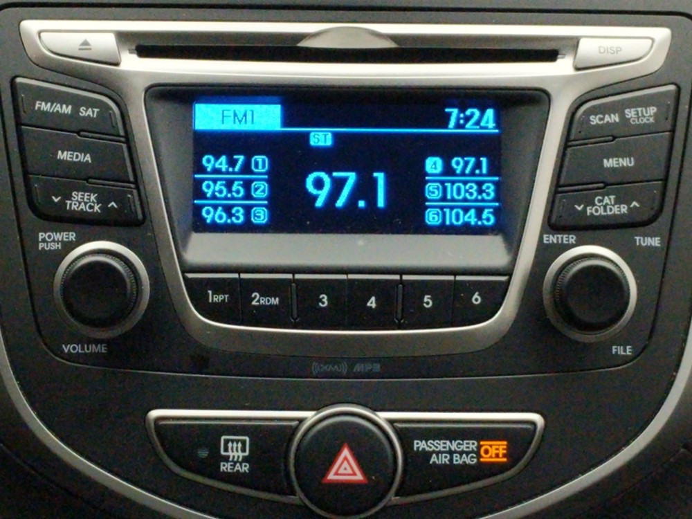 2017 Hyundai Accent - Stereo Package