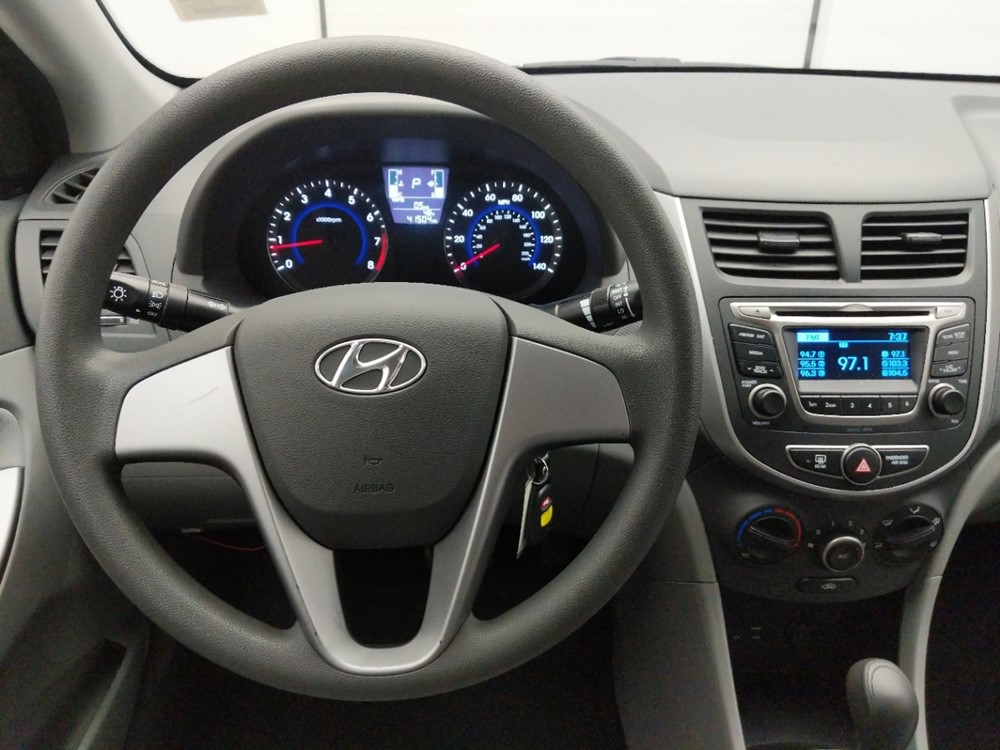 2017 Hyundai Accent - Driver Dash