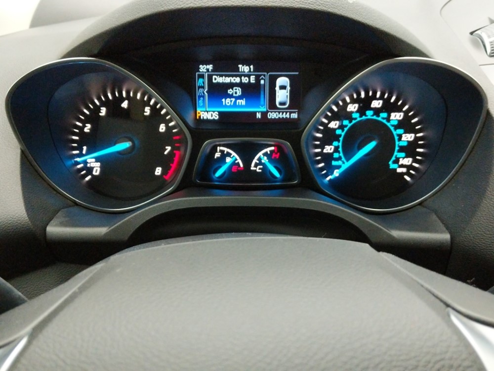 2014 Ford Escape - Odometer Close Up