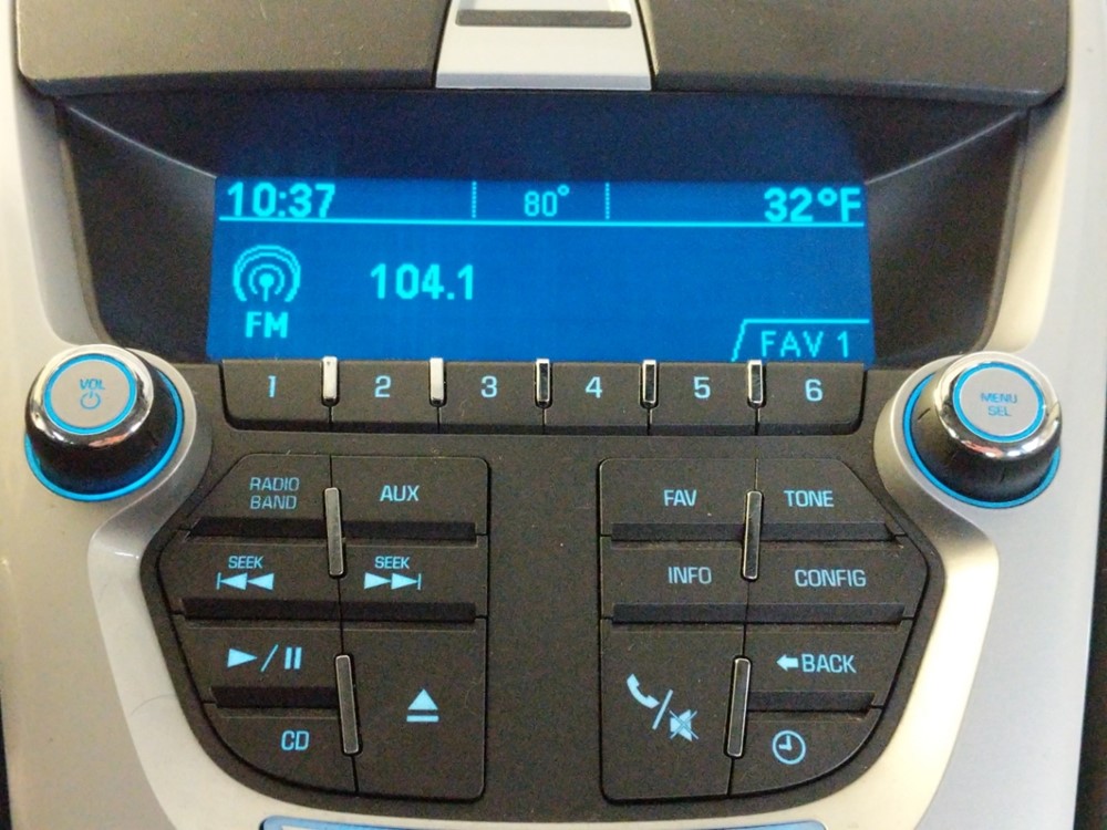 2011 Chevrolet Equinox - Stereo Package