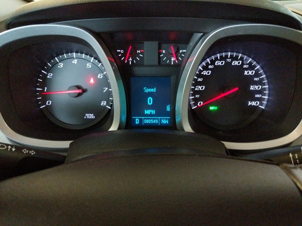 2011 Chevrolet Equinox - Odometer Close Up