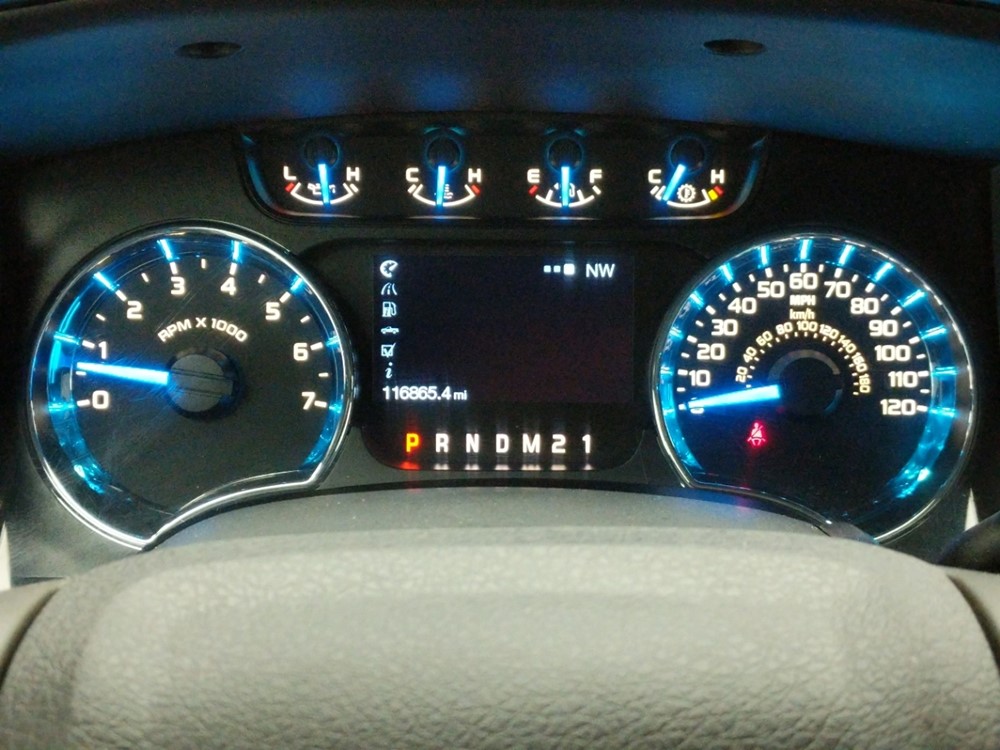 2014 Ford F-150 - Odometer Close Up