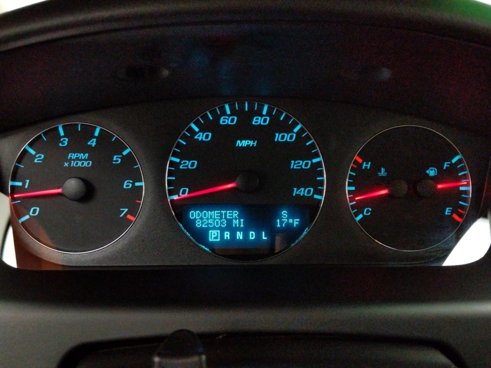 2014 Chevrolet Impala - Odometer Close Up