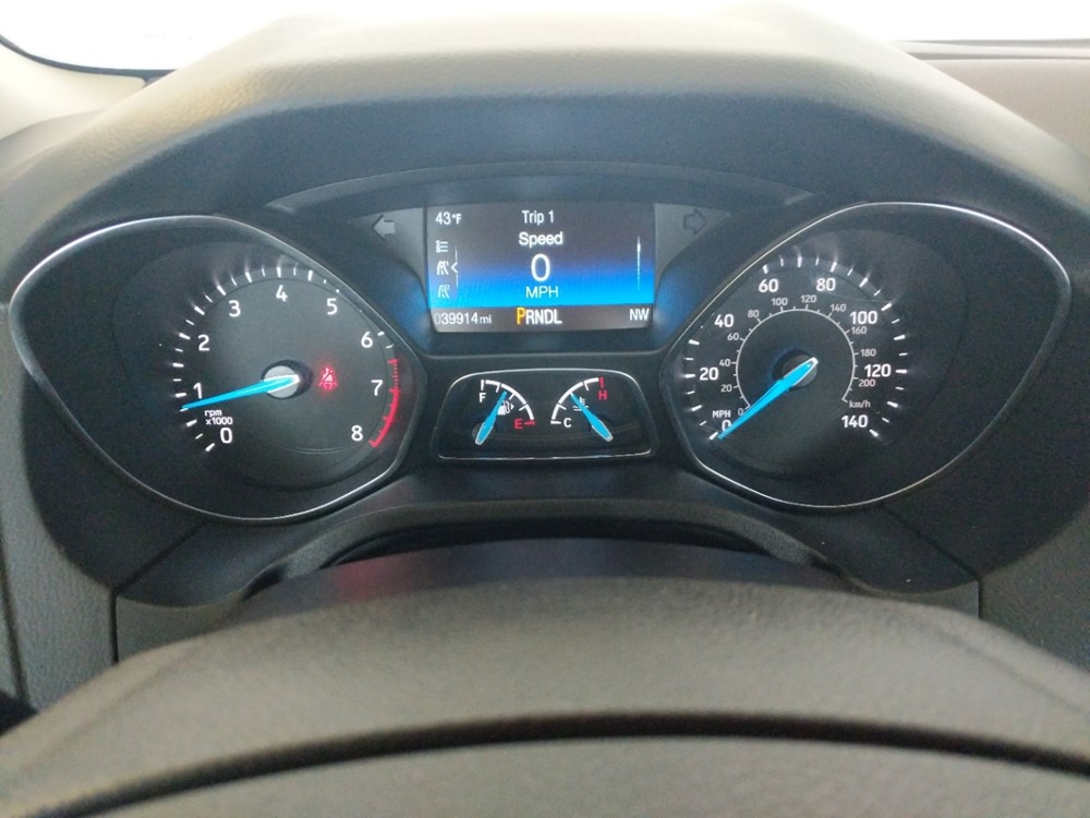 2017 Ford Focus - Odometer Close Up
