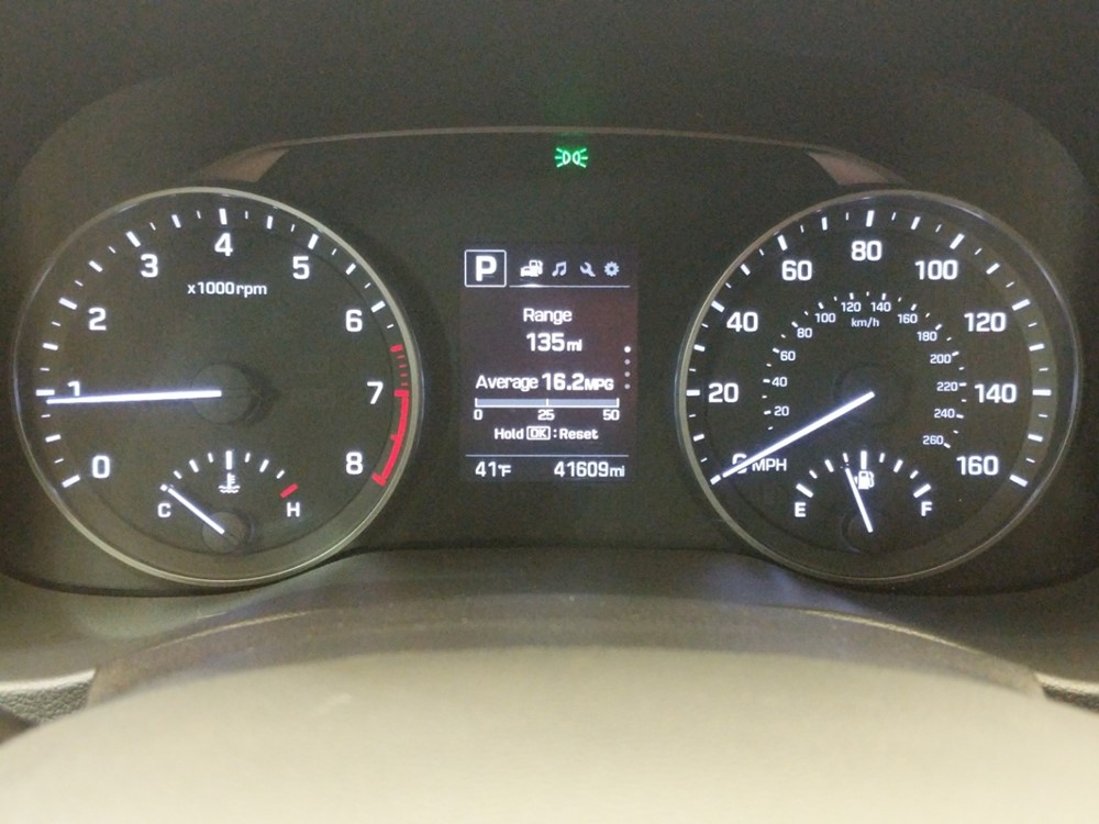 2018 Hyundai Elantra - Odometer Close Up
