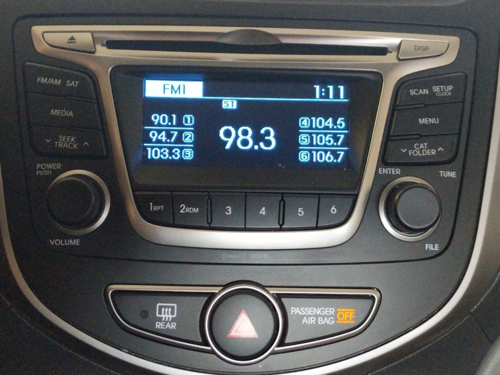 2017 Hyundai Accent - Stereo Package