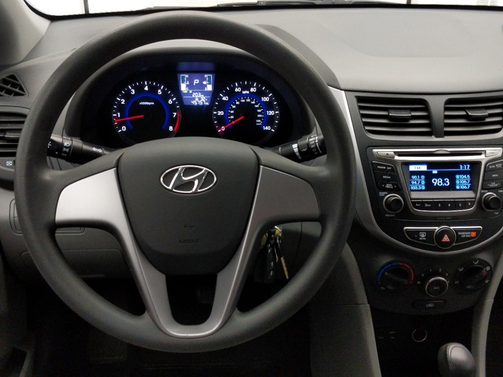 2017 Hyundai Accent - Driver Dash