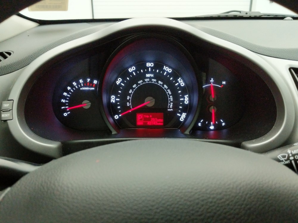 2016 Kia Sportage - Odometer Close Up