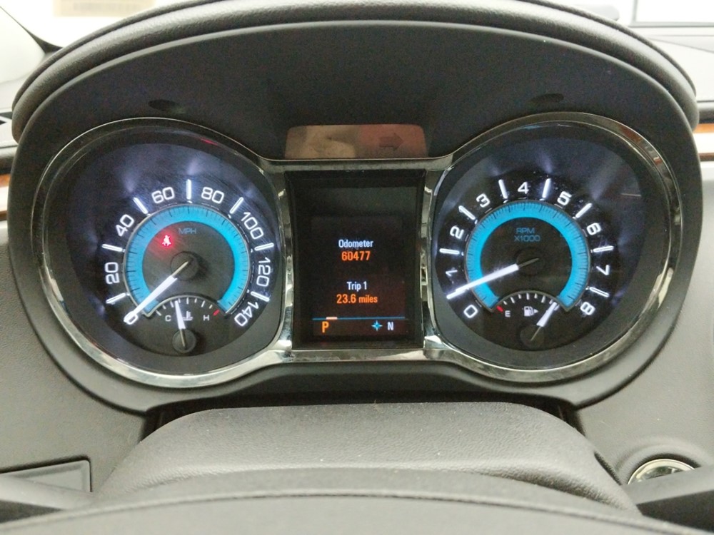 2010 Buick LaCrosse - Odometer Close Up