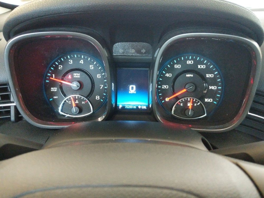 2014 Chevrolet Malibu - Odometer Close Up