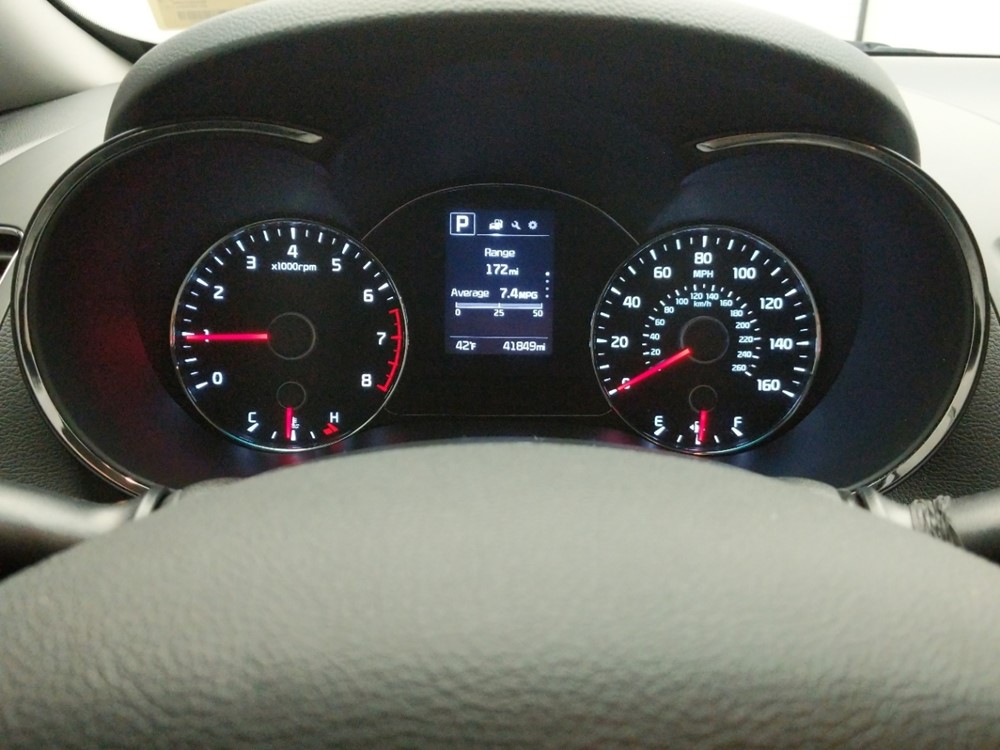 2017 Kia Forte - Odometer Close Up