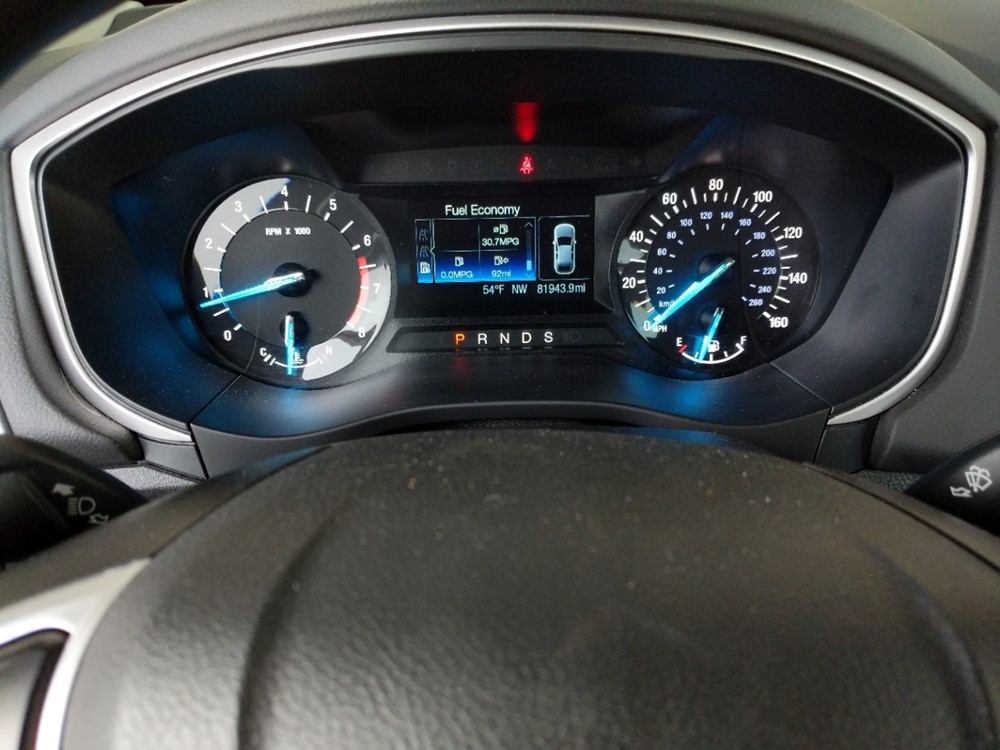2014 Ford Fusion - Odometer Close Up