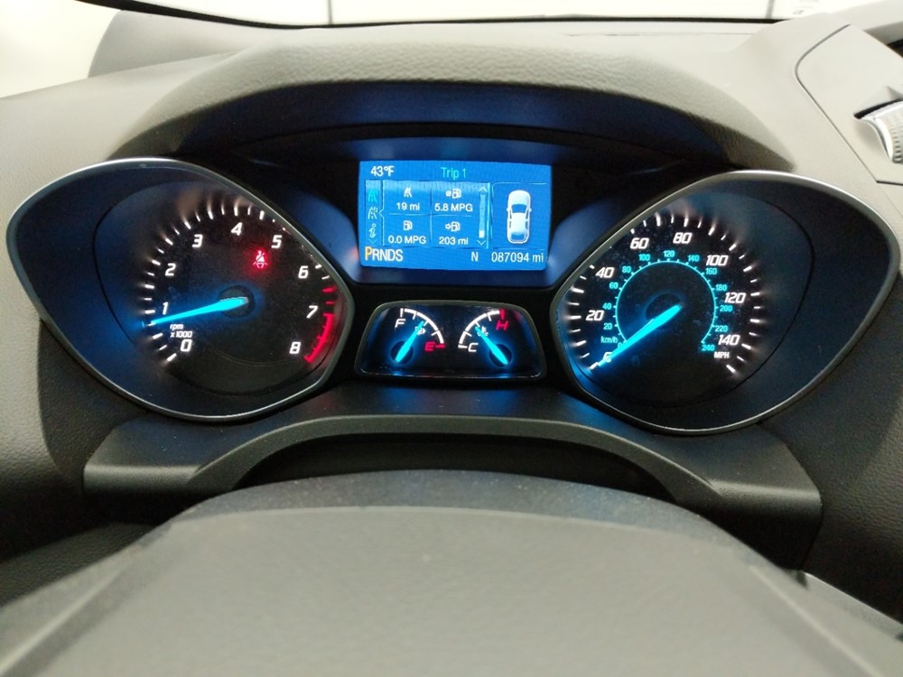 2014 Ford Escape - Odometer Close Up