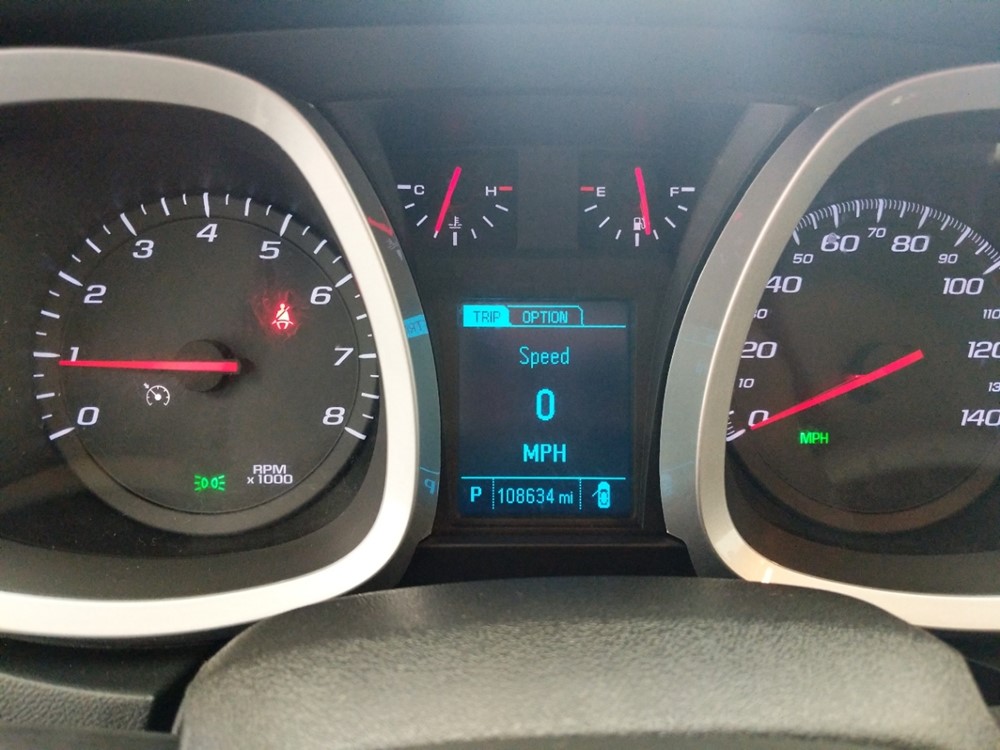 2016 Chevrolet Equinox - Odometer Close Up