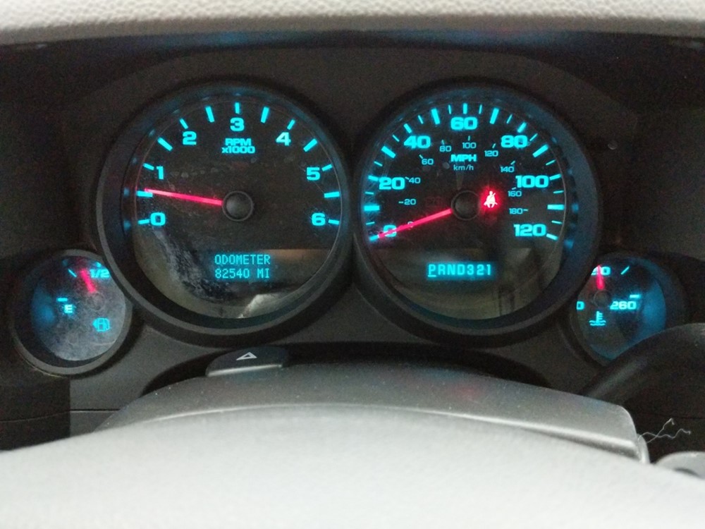 2013 GMC Sierra 1500 - Odometer Close Up