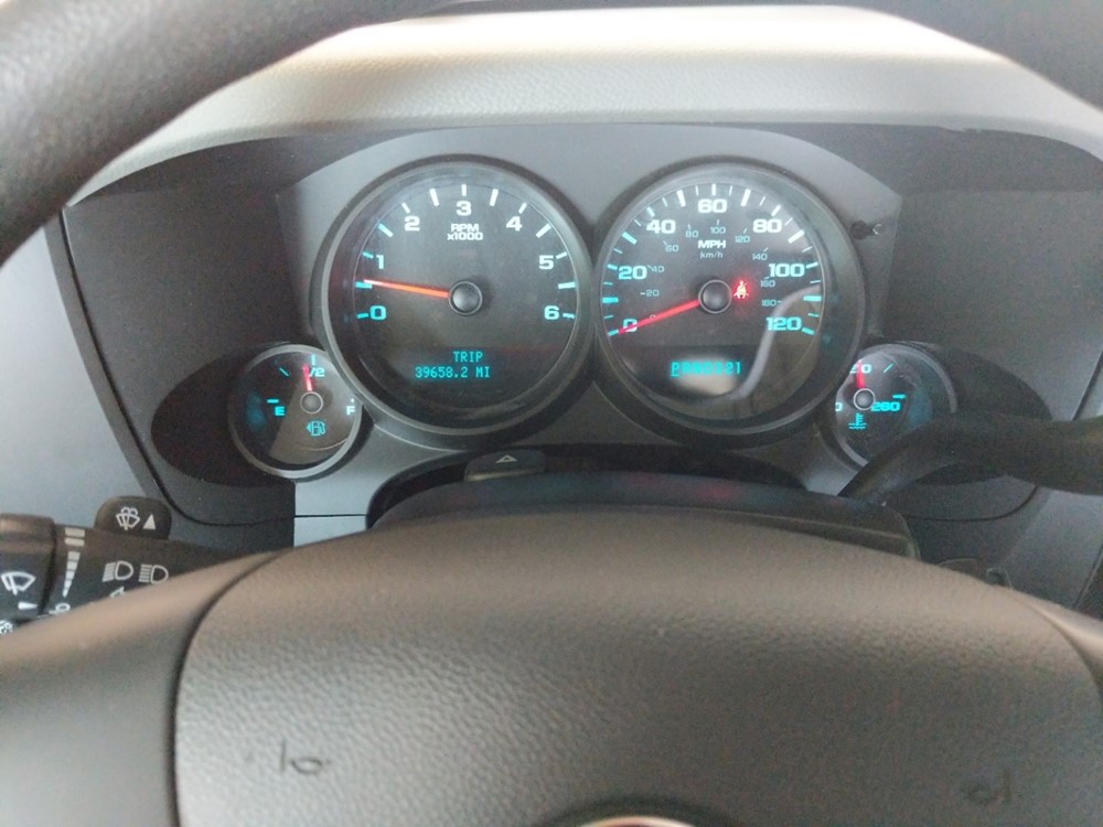 2010 GMC Sierra 1500 - Odometer Close Up