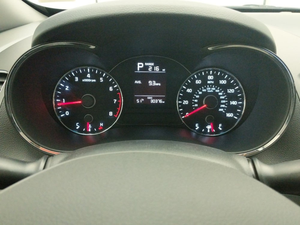 2017 Kia Forte - Odometer Close Up