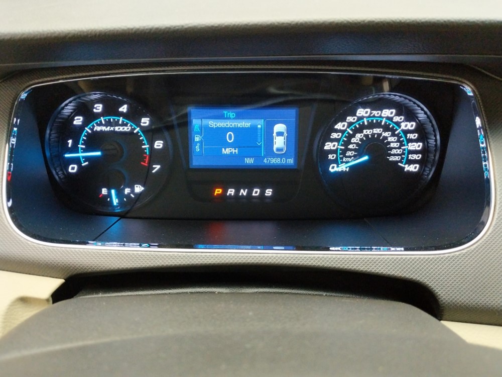 2016 Ford Taurus - Odometer Close Up