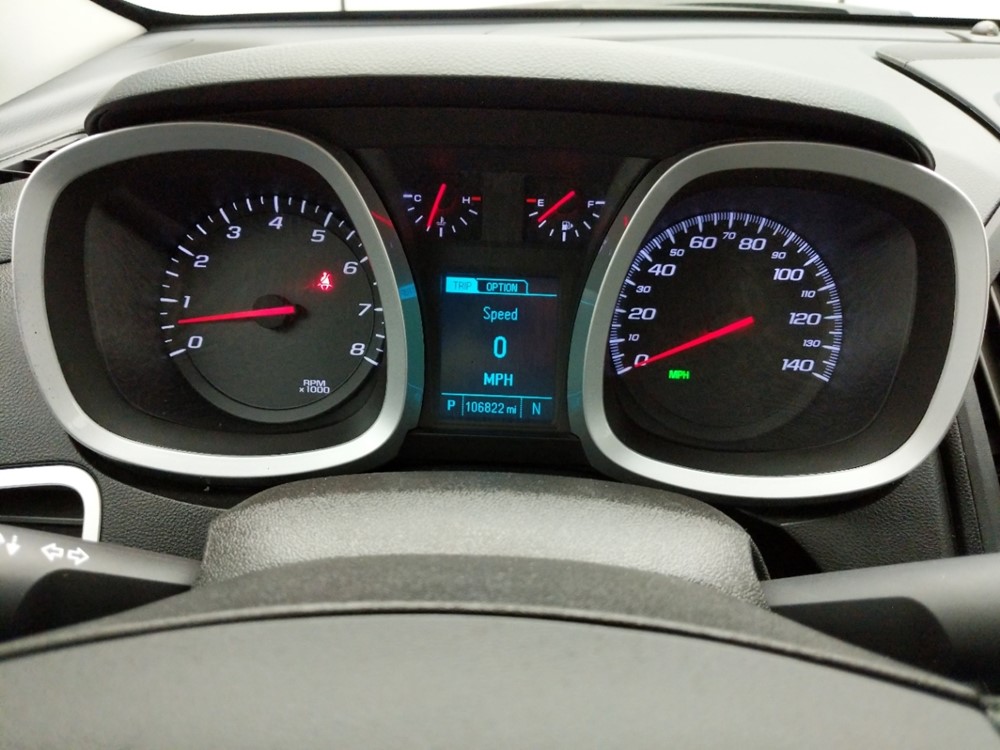 2013 Chevrolet Equinox - Odometer Close Up