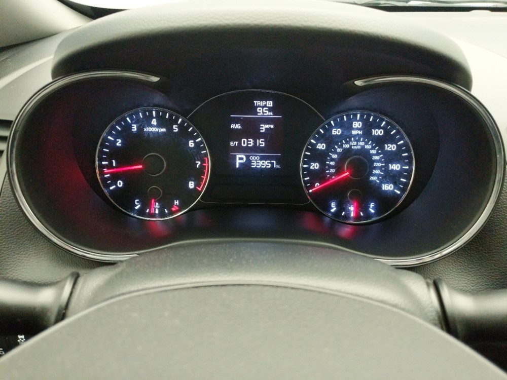 2016 Kia Forte - Odometer Close Up