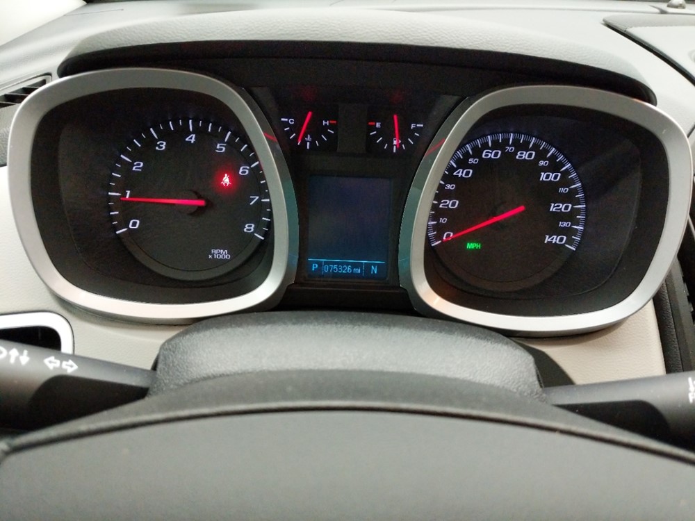2016 Chevrolet Equinox - Odometer Close Up