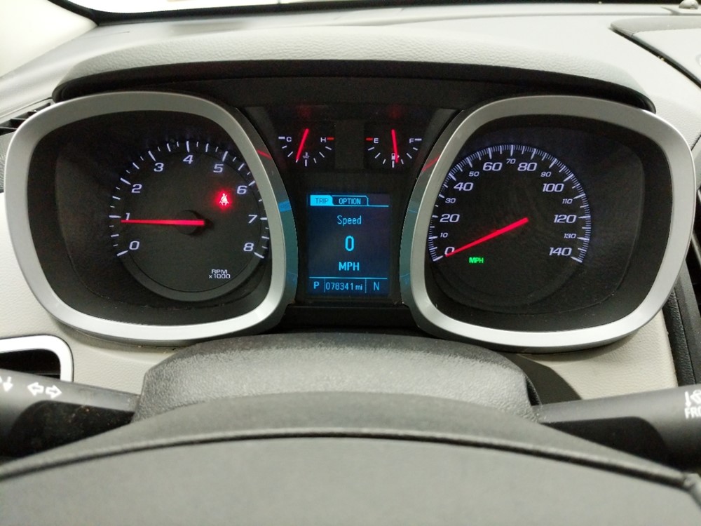 2016 Chevrolet Equinox - Odometer Close Up