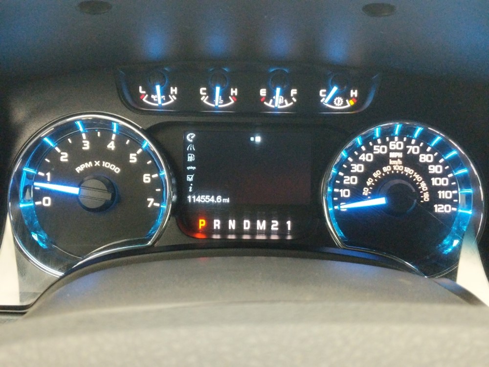 2011 Ford F-150 - Odometer Close Up