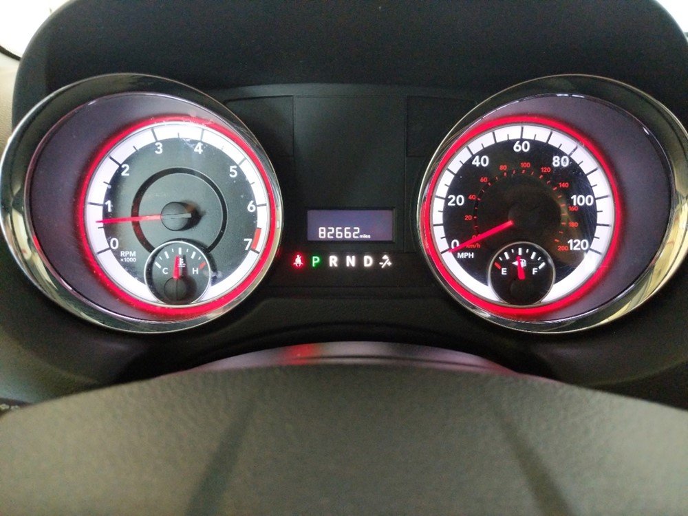 2016 Dodge Grand Caravan - Odometer Close Up