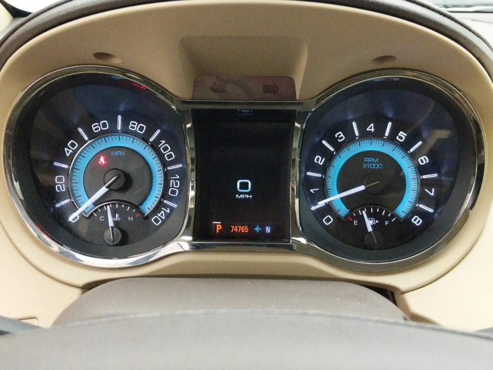 2012 Buick LaCrosse - Odometer Close Up