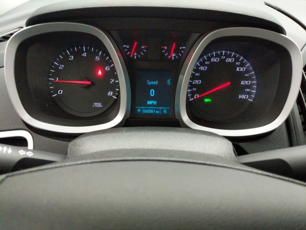 2012 Chevrolet Equinox - Odometer Close Up