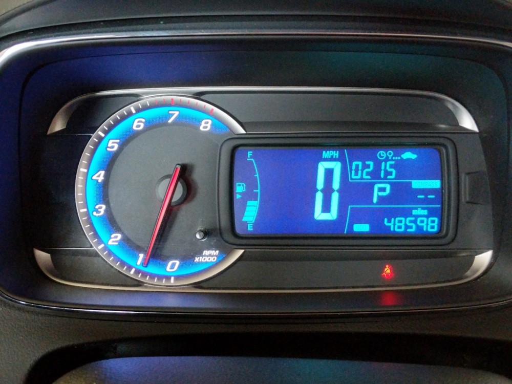 2016 Chevrolet Trax - Odometer Close Up