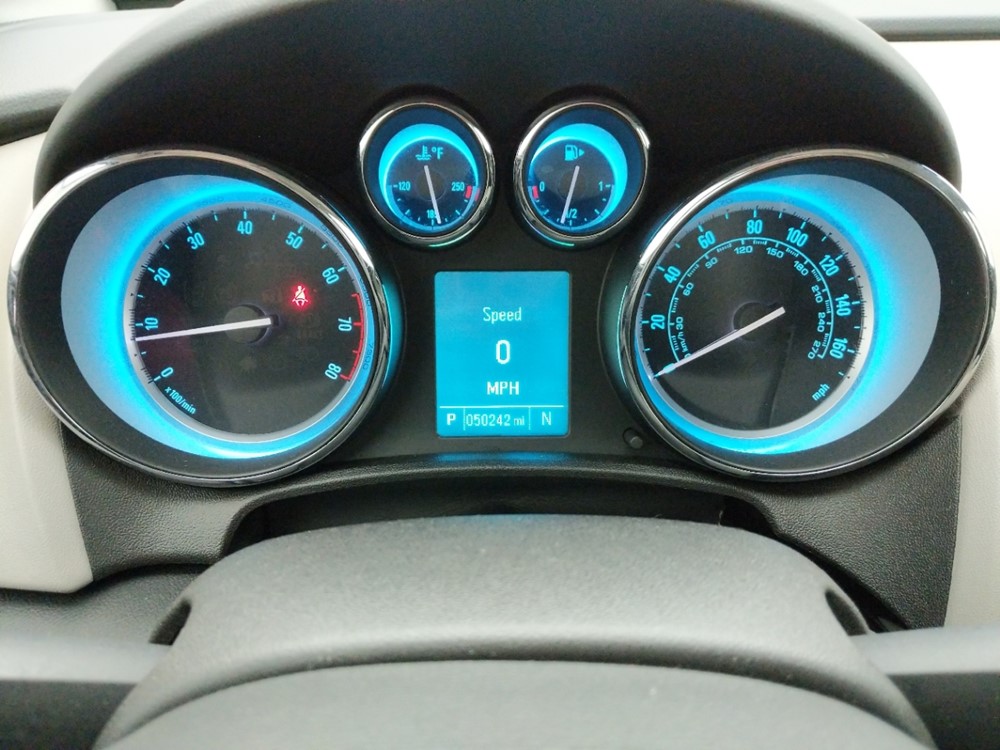 2015 Buick Verano - Odometer Close Up