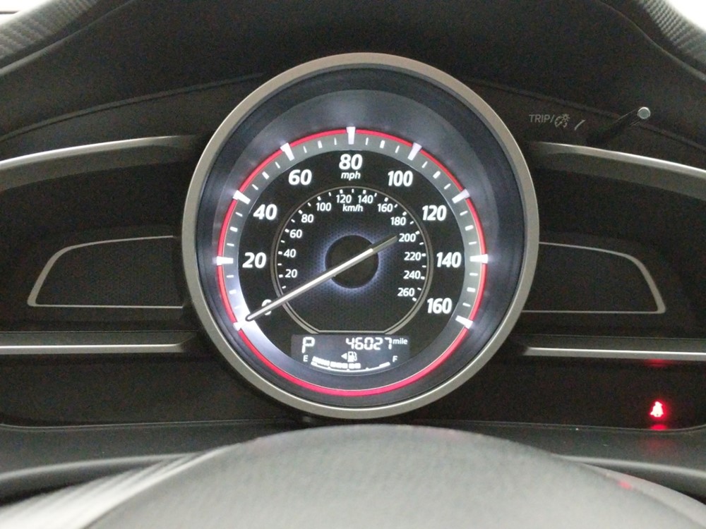 2015 Mazda Mazda3 - Odometer Close Up