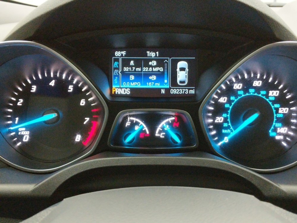 2016 Ford Escape - Odometer Close Up