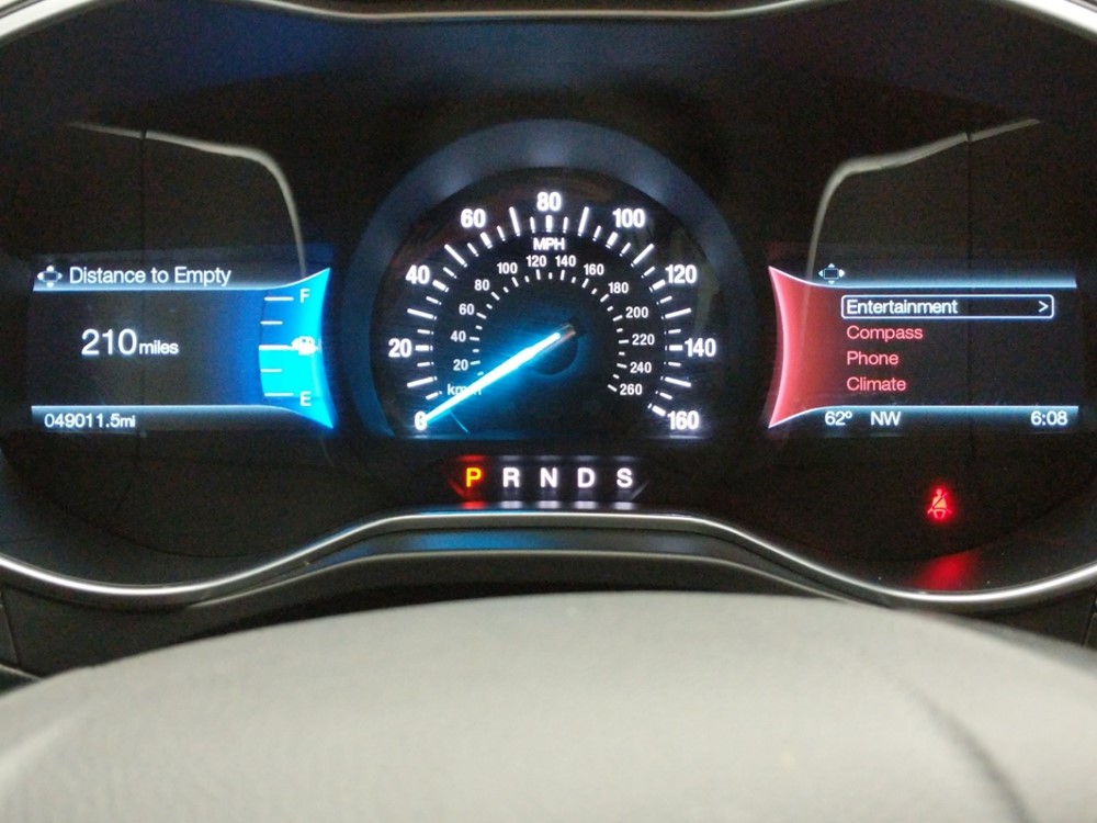 2016 Ford Fusion - Odometer Close Up