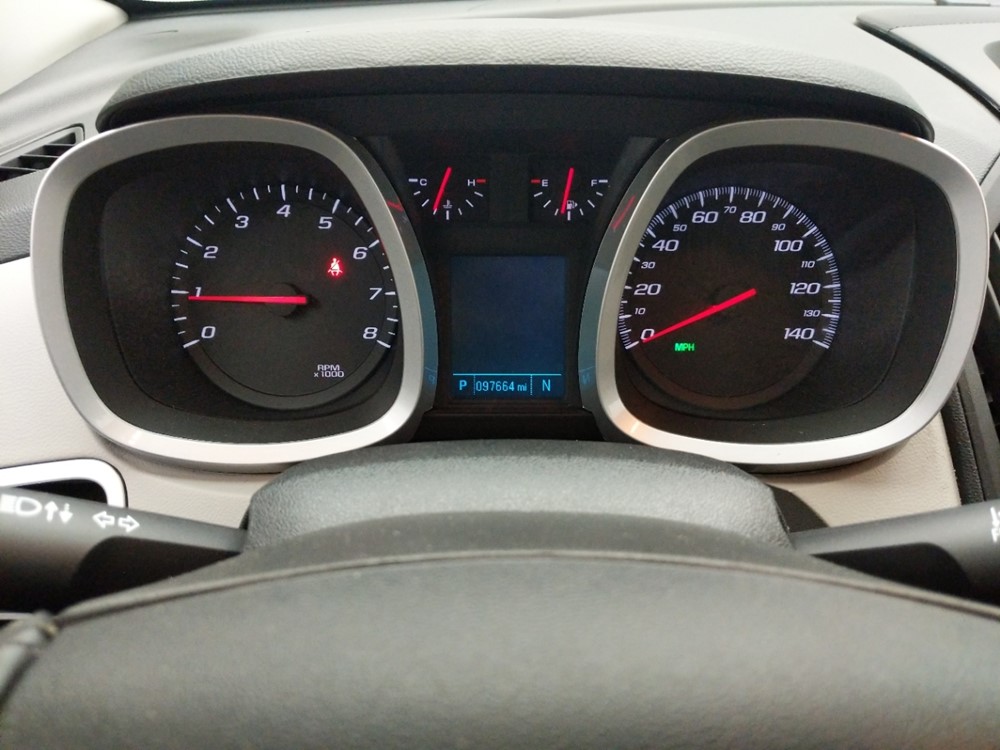 2017 Chevrolet Equinox - Odometer Close Up