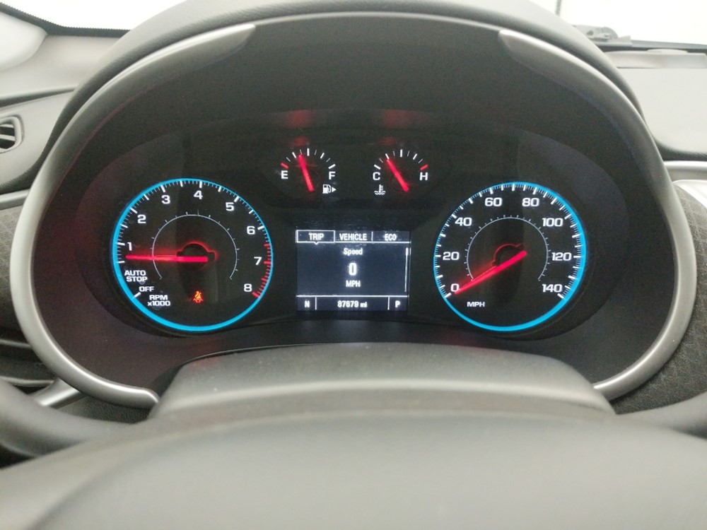 2017 Chevrolet Malibu - Odometer Close Up