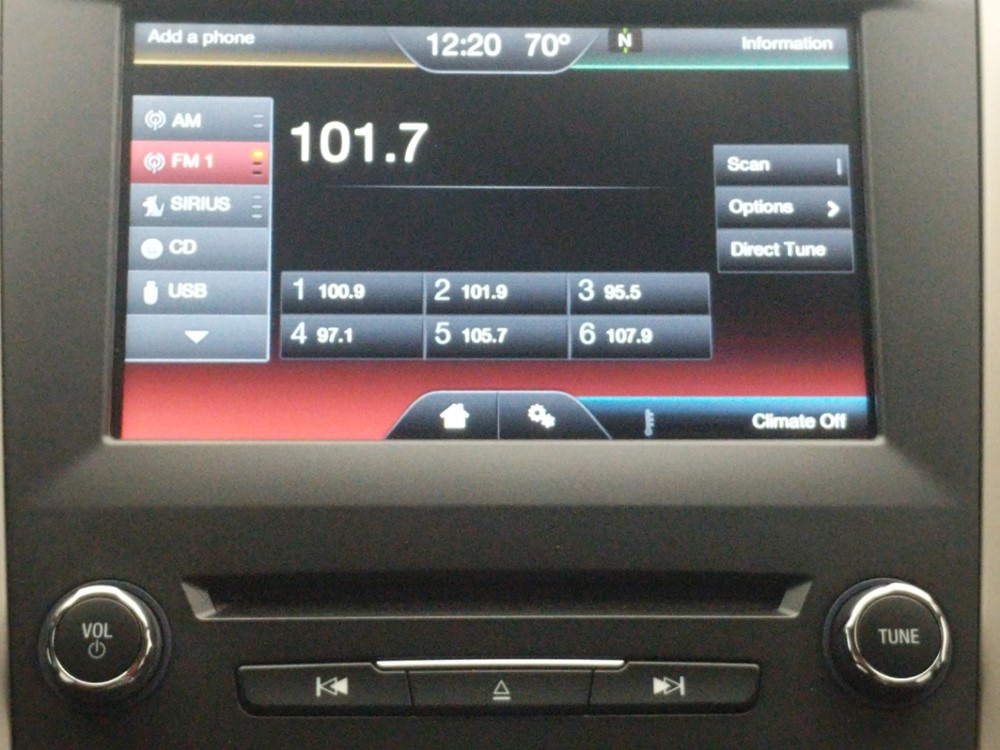 2016 Ford Fusion - Stereo Package