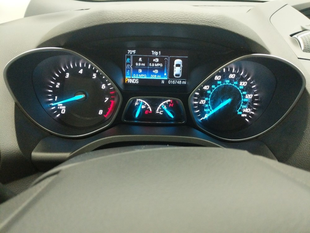 2016 Ford Escape - Odometer Close Up