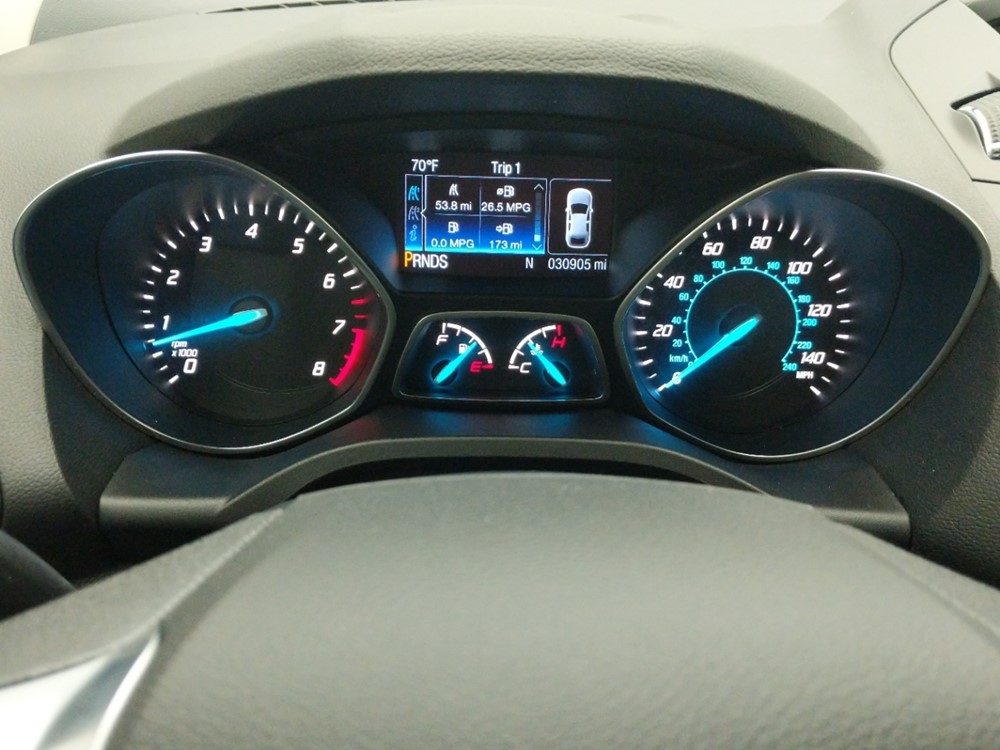 2016 Ford Escape - Odometer Close Up