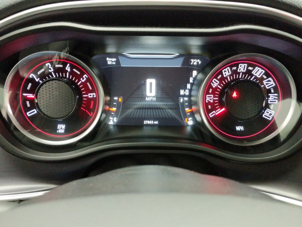 2016 Dodge Challenger - Odometer Close Up