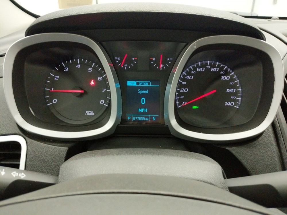 2016 Chevrolet Equinox - Odometer Close Up